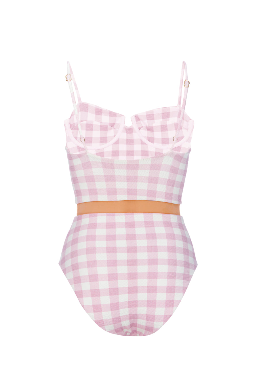 The Kaity - Pink Gingham