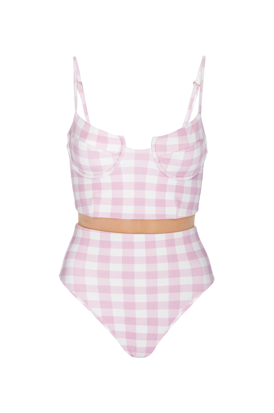 The Kaity - Pink Gingham